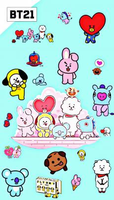 Bts Bt21 Wallpaper Hd \u2013 WallpaperShit