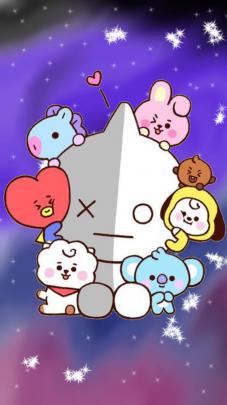 Bt21 galaxy wallpaper in 2020 | Galaxy wallpaper, Wallpaper, New wallpaper