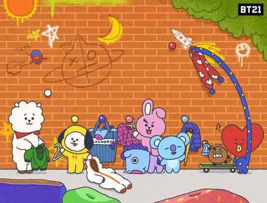 BT21 Shooky Wallpapers