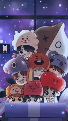 BT21 4K Wallpapers - Top Free BT21 4K Backgrounds - WallpaperAccess
