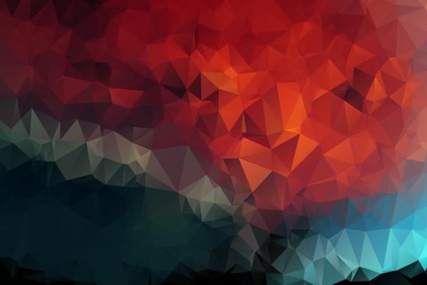 wallpaper triangles, geometric, mosaic HD : Widescreen : High 