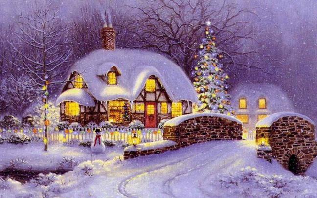 Christmas Desktop Wallpaper - Wallpaper, High Definition, High Quality 