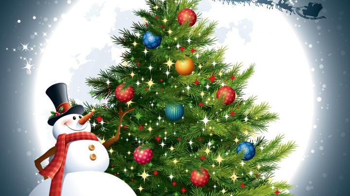 Christmas Snowman Wallpapers High Quality | Download Free