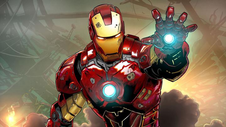 Desktop wallpaper iron man, comicart, 2019, hd image, picture 