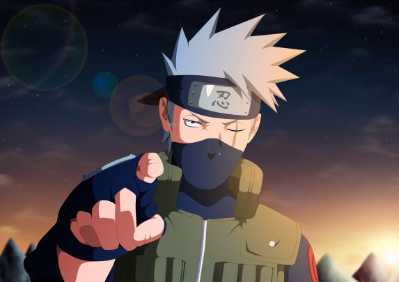 digital art, Anime, Naruto Shippuuden, Hatake Kakashi Wallpapers HD 