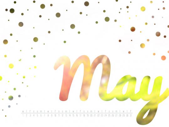 Month of May Wallpaper -