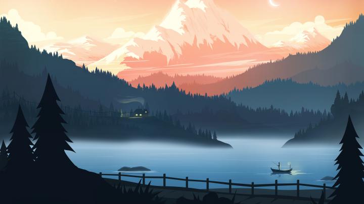 2560x1440 Mountains Retreat Minimal Beautiful 4k 1440P Resolution HD 4k 