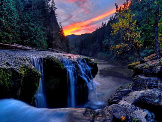Mountain Waterfall Wallpapers