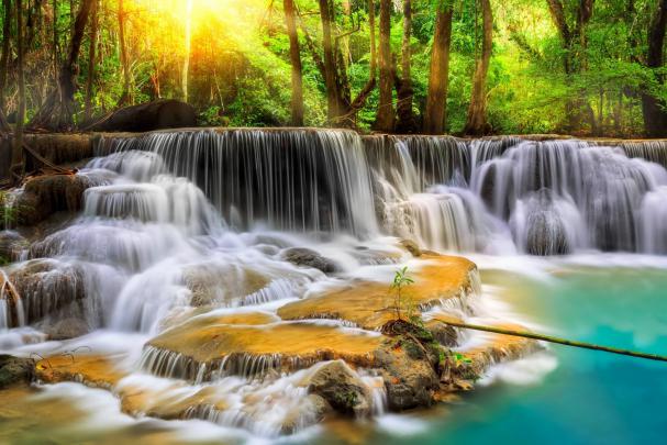 Waterfall Desktop Backgrounds \u00b7\u2460 