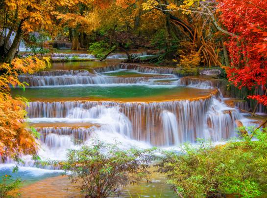 Erawan Waterfall Some New Beautiful HD Wallpapers - All HD Wallpapers