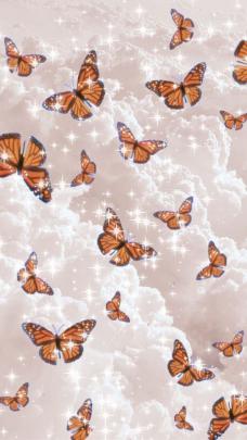 Cute butterfly wallpaper in 2020 | Iphone wallpaper tumblr aesthetic 