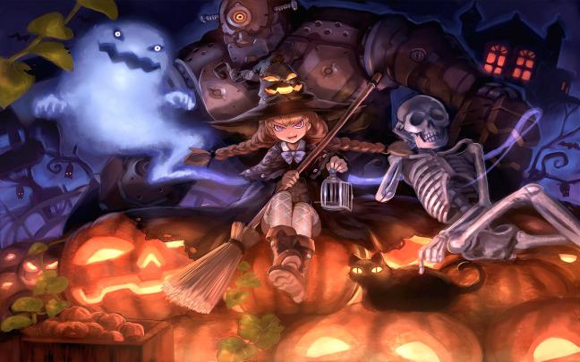 Witch Desktop Wallpaper -