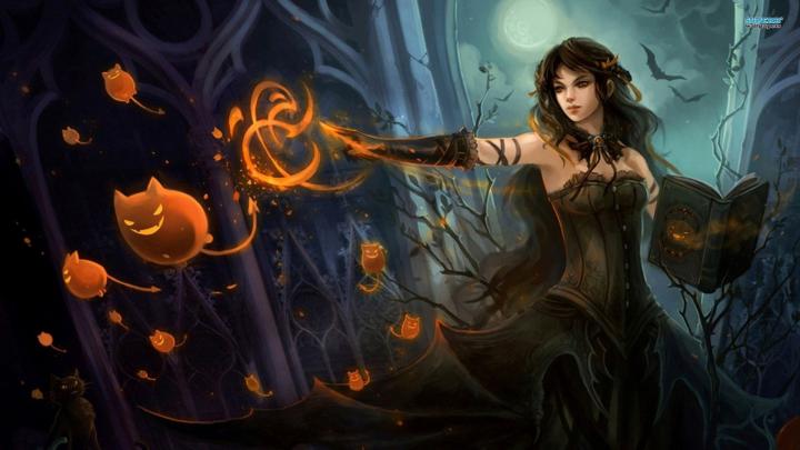 Witch wallpaper \u00b7\u2460 Download free wallpapers for desktop and mobile 