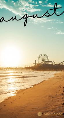 August Summer Wallpapers