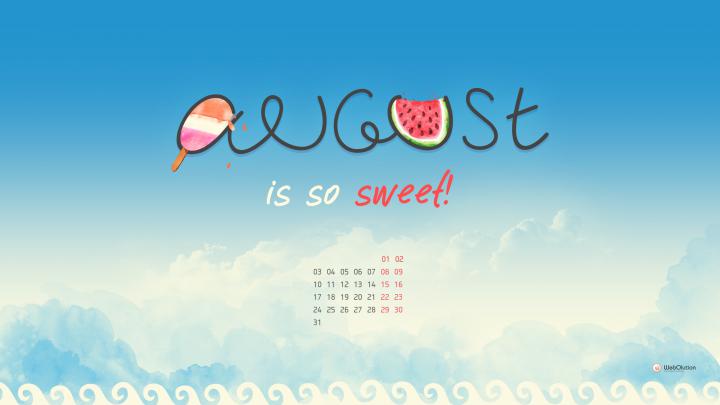 August Desktop Wallpaper