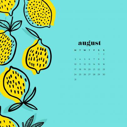 FREE August wallpapers \u2014 14 to choose from for desktop and phone!