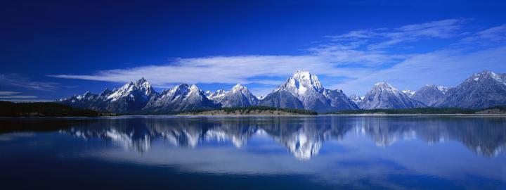 panorama, Dual, Monitor, Blue, Sky, Panorama, Dual, Monitor, Mountain 