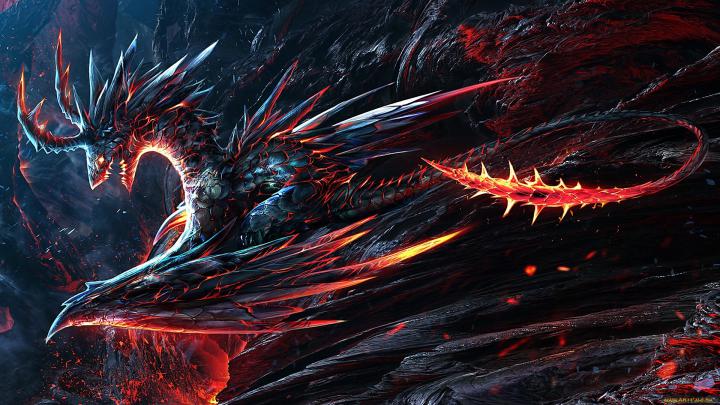 dragon, Fire dragon Wallpapers HD \/ Desktop and Mobile Backgrounds