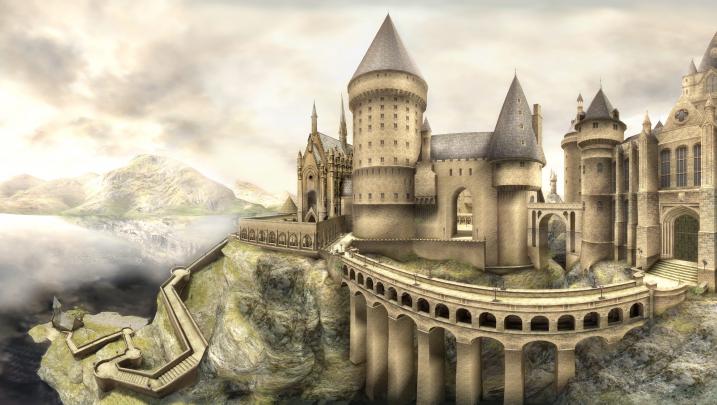 Angelanne: Hogwarts Castle Harry Potter Desktop Wallpaper Hd