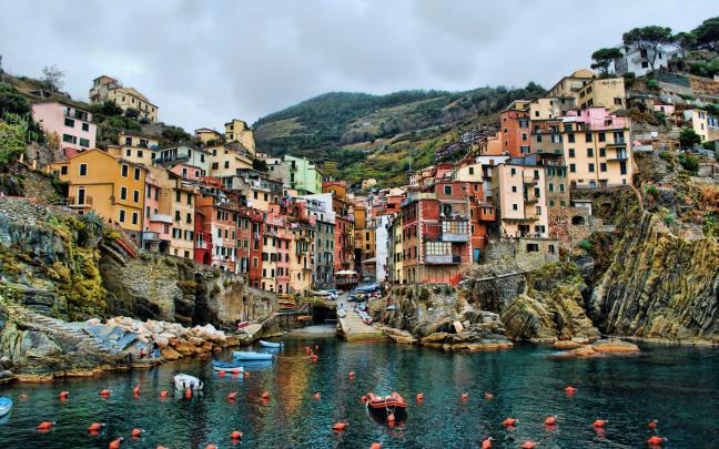 Italy, Landscape, City, House, Building, Water Wallpapers HD \/ Desktop 