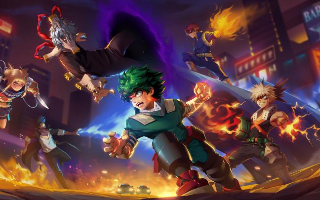 MHA Computer 4k Wallpapers