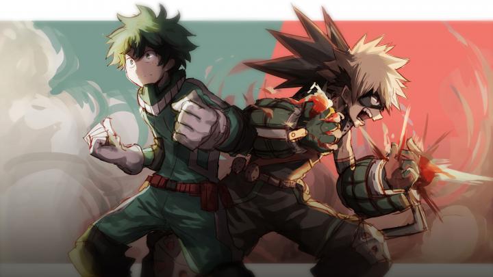 MHA Computer Bakugou Wallpapers