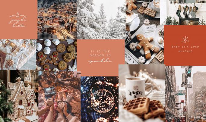 christmas collage laptop screensaver\ud83c\udf84 | Christmas collage, Christmas 