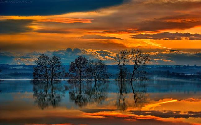 Amazing Sunset Desktop Background 569242