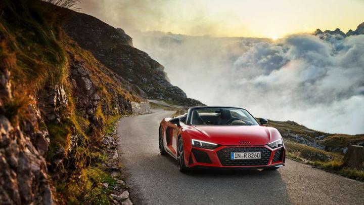 Audi R8 Spyder 4K Background Wallpaper: Free Download