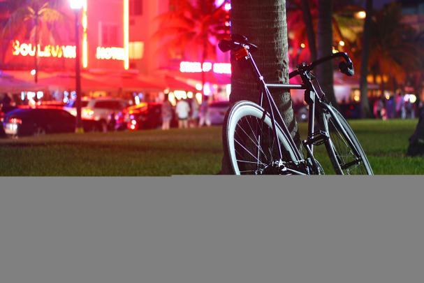 Night Park Street Bike, HD Photography, 4k Wallpapers, Images 