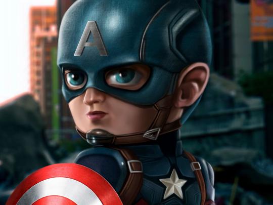 Animated Captain America Wallpaper 4K - Captain America 4k Mobile 