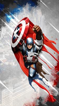 Animated Captain America Wallpaper 4K - Captain America 4k Mobile 
