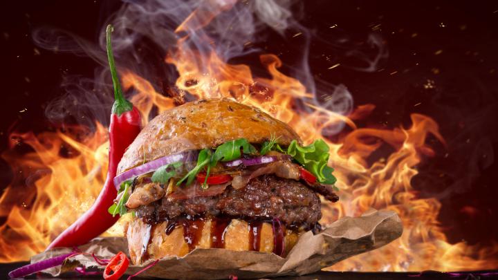 1920x1080 Hot Spicy Burger Laptop Full HD 1080P HD 4k Wallpapers 