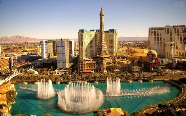 Las Vegas Fountains, HD World, 4k Wallpapers, Images, Backgrounds 