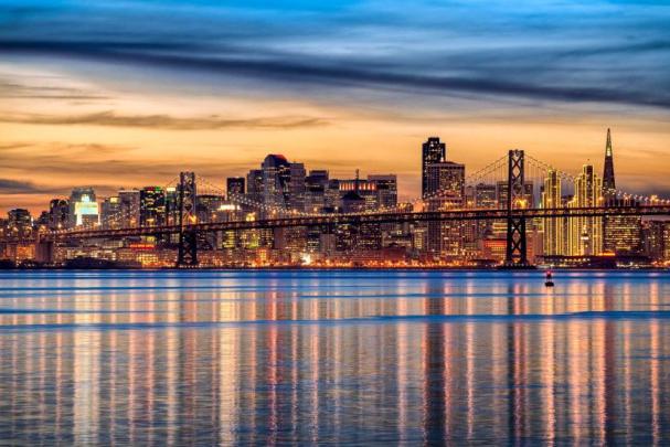 San Francisco Skyline Wallpaper \u00b7\u2460 