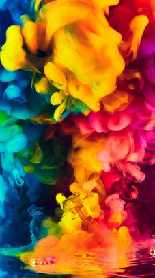 Download Colorful 4k Wallpaper For Mobile - Abstract Rainbow Background 