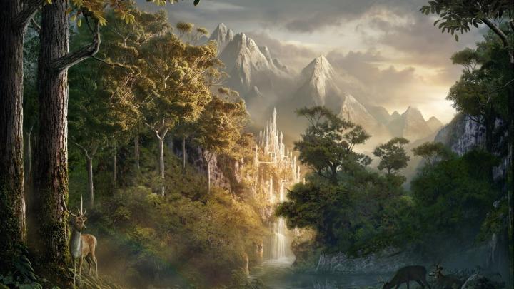 fantasy, Landscape, Art, Artwork, Nature Wallpapers HD \/ Desktop and 