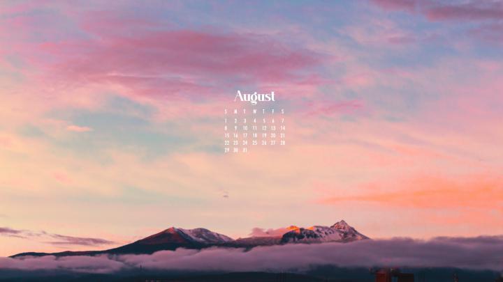 August Calendar Wallpaper - 47 Best Desktop \u0026 Phone Backgrounds