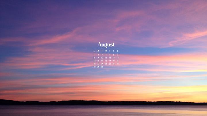August Calendar Wallpaper - 47 Best Desktop \u0026 Phone Backgrounds