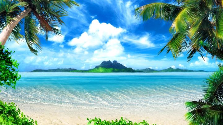 [37+] HD Wallpaper Beach Paradise 