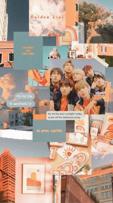 Aesthetic iPhone Lockscreen BTS Wallpapers