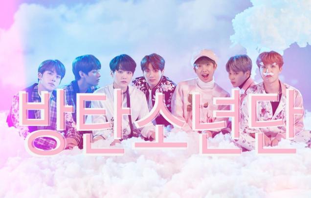 BTS Pink Aesthetic Desktop Wallpapers