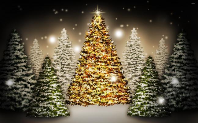 Christmas Tree Wallpaper (79+ images)