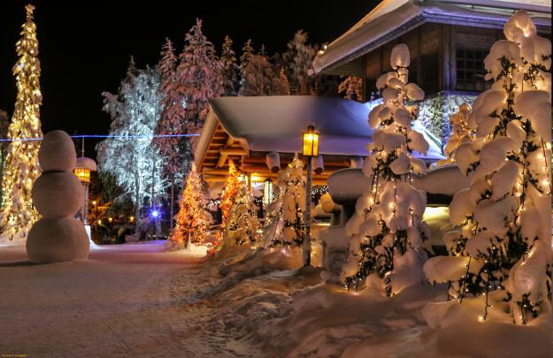 snow, Night, Trees, Christmas Wallpapers HD \/ Desktop and Mobile 