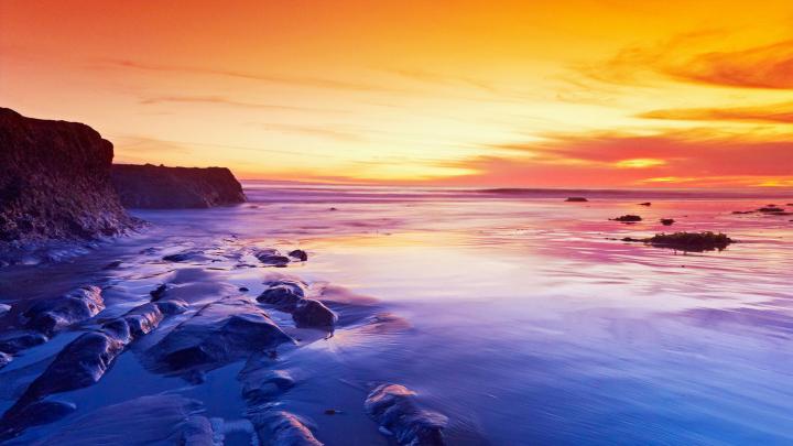 Cool Sunset Backgrounds \u00b7\u2460 
