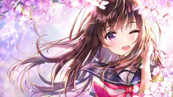 Cute Anime School Girl Wallpapers