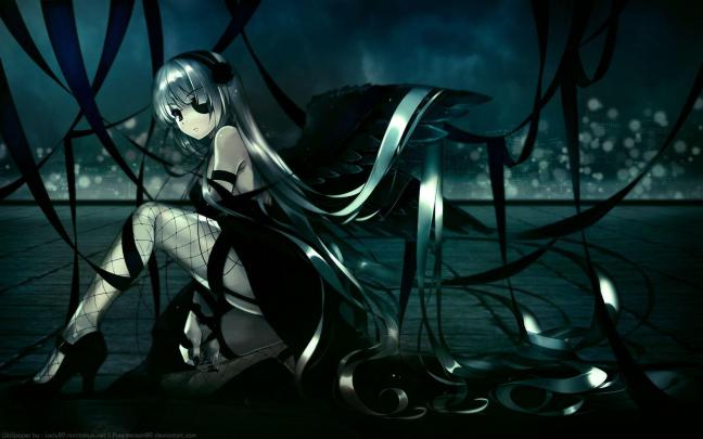 Dark Anime Desktop Wallpaper