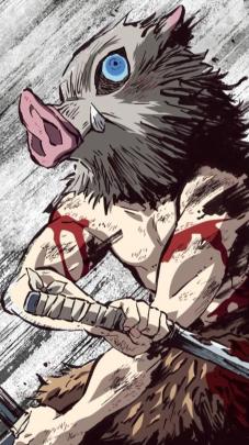 Demon Slayer Wallpaper 4K Inosuke - art-bald