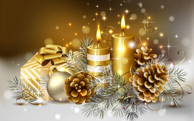 Free HD Christmas Lights Wallpapers