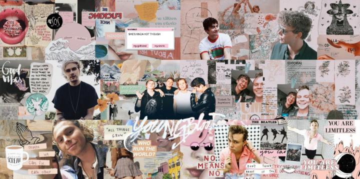 Aesthetic Wallpaper Pc Collage - Desktop Wallpaper Create A Beautiful 